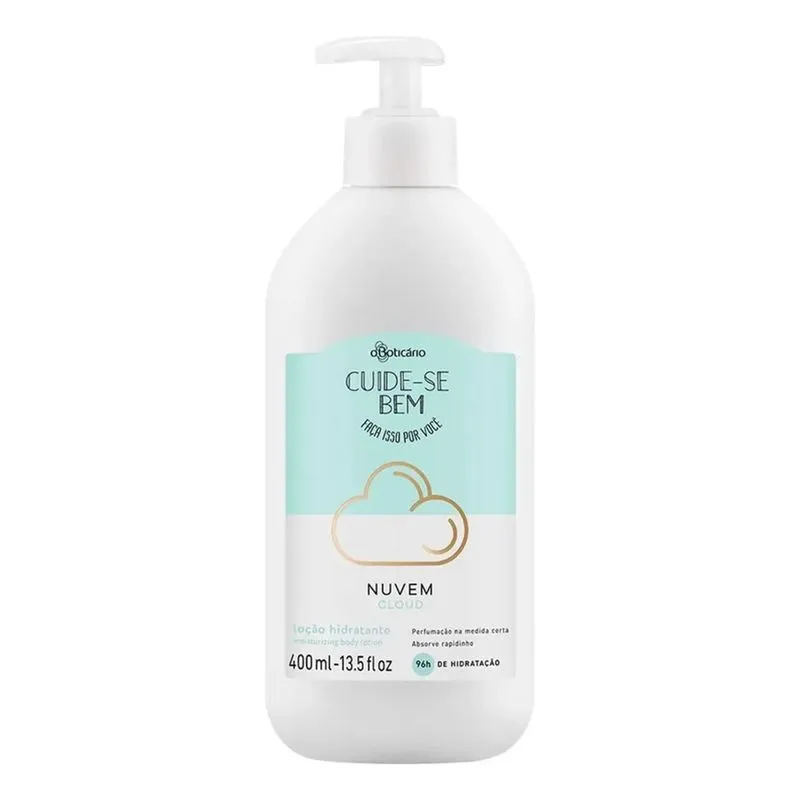 3x Creme Hidratação Para Corpo Boticário Cuide-se Bem Nuvem
