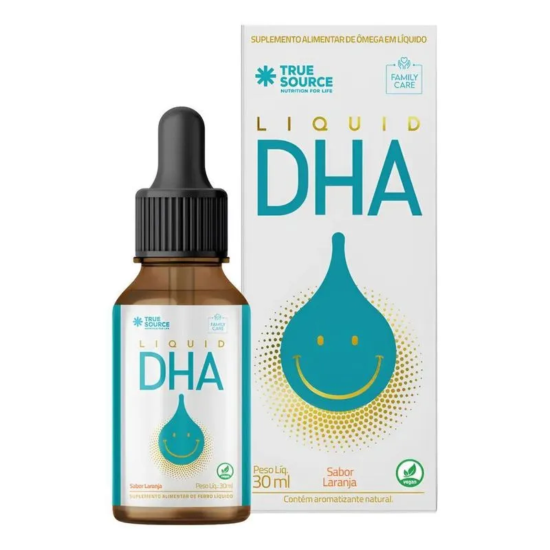 Family Care Liquid Dha 30ml Sabor Laranja - True Source