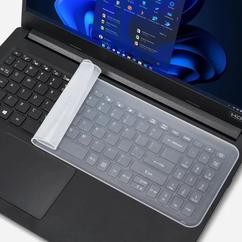 10x Capa De Proteção Para Teclado De Notebook Laptop 15 16