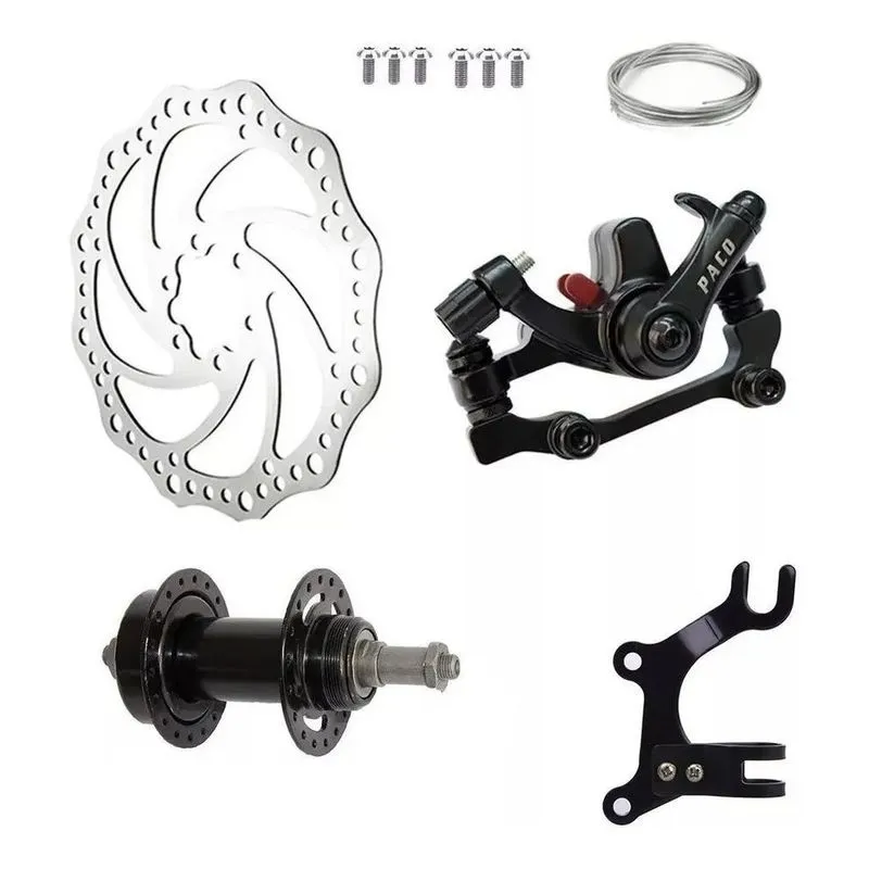 Freio A Disco Bike Traseiro Adaptador De Pinça Cubo 36 Furo