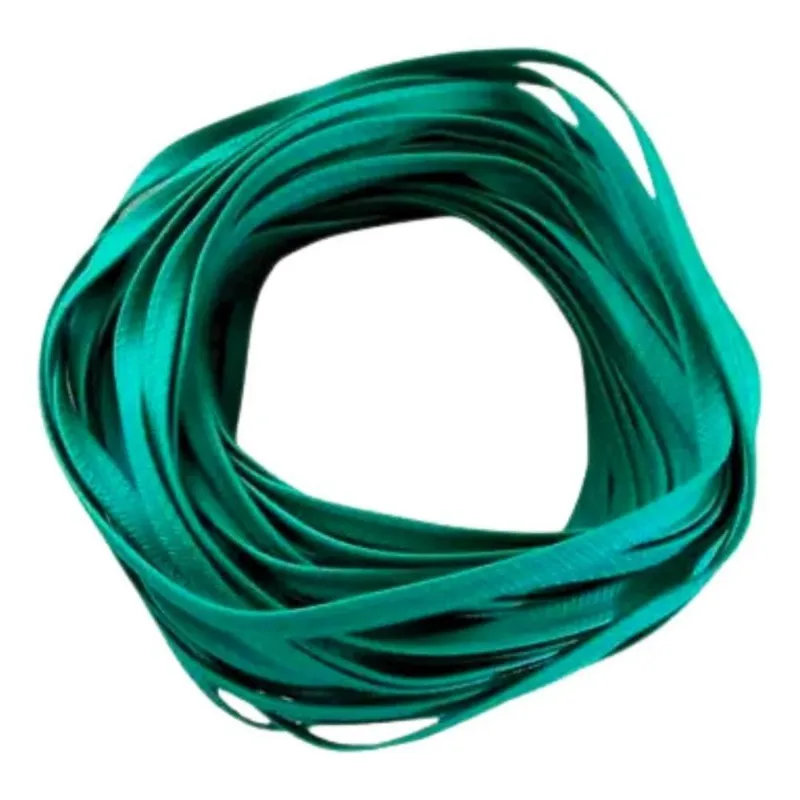 2x Amarril De Arame Duplo Verde Tutoramento De Plantas 10 Mt