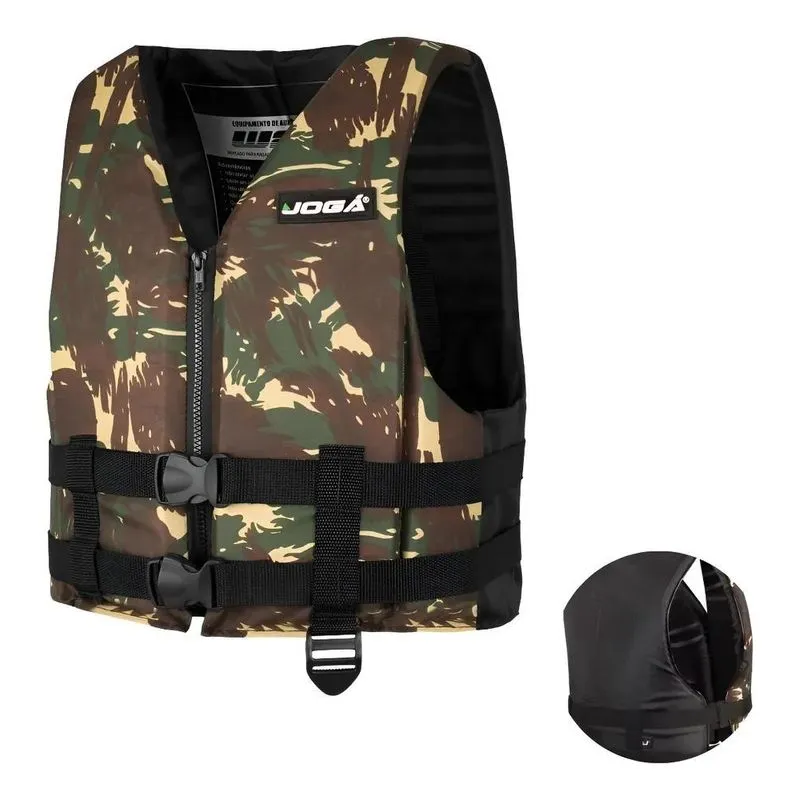 Colete Salva-Vidas Infantil Wave - Camuflado 20kg
