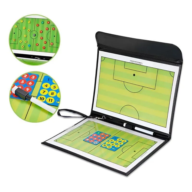Quadro Prancheta Tático Magnético Premium Futebol Campo +