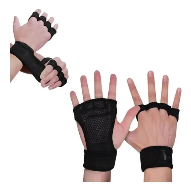 10x Luvas Fit Exercícios Treino Academia Musculação Crossfi