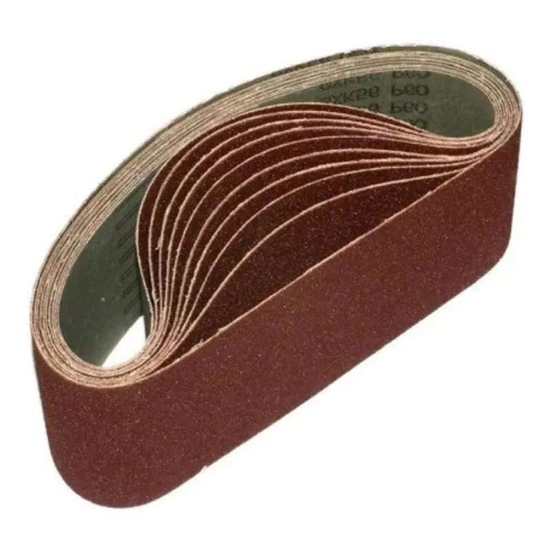 5x Cinta De Lixa 610x100 Para Makita 9400g Kit 3 Peças Madei