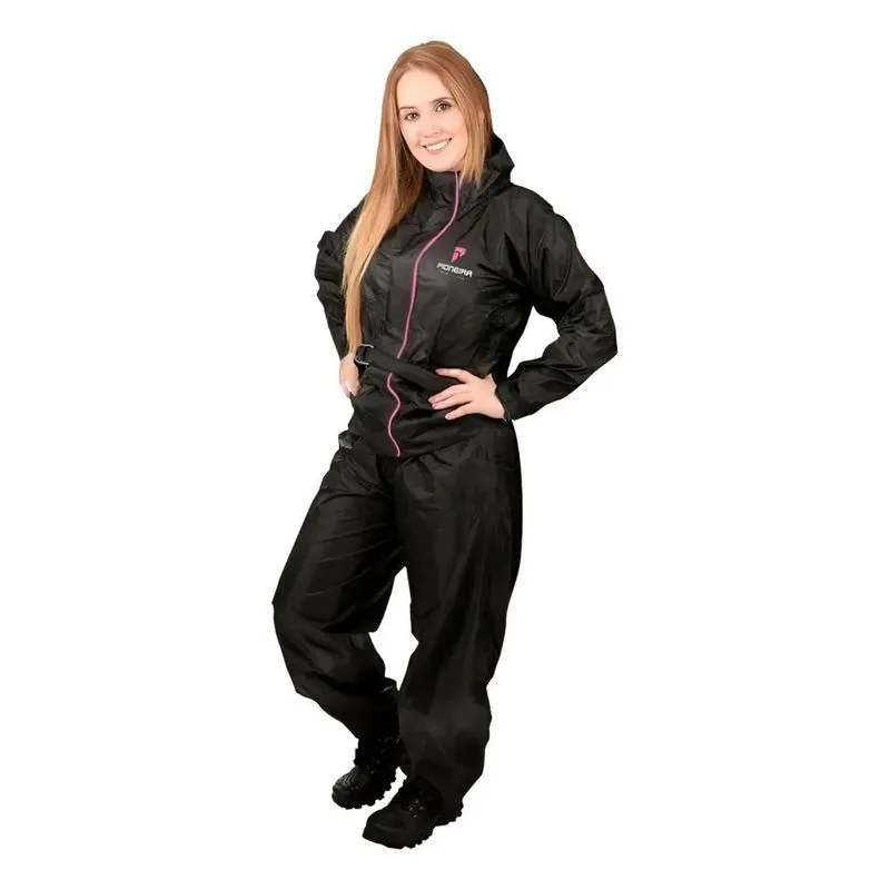 Capa De Chuva Moto Motoqueira Pioneira Nylon Storm Feminina