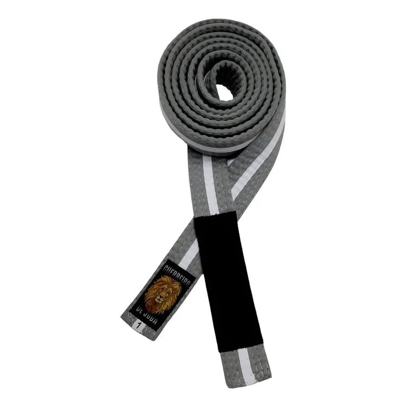 Faixa Guerreiro De Judá 2.2m Cinza/branca M4,2,40 Mt
