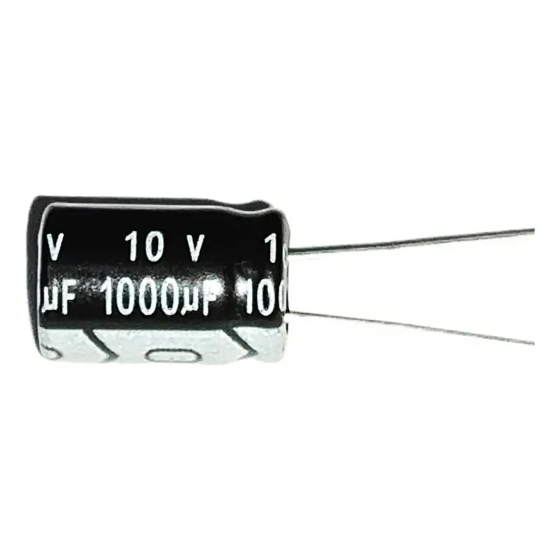 Capacitor Eletrolítico 1000uf X 10v 105 20 Pçs