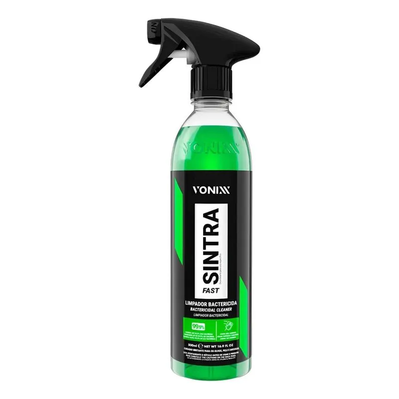 2x Limpador Limpeza Interna Automotivo Sintra Fast 500ml Von