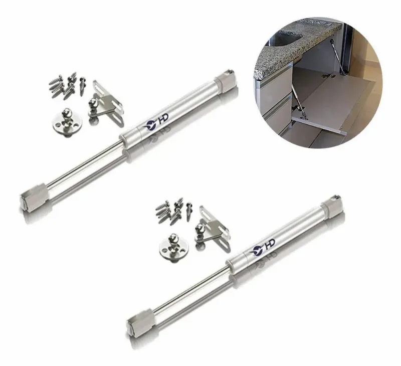 Kit 2 Pistão Para Porta De Armário Abre Para Baixo Gás 80n