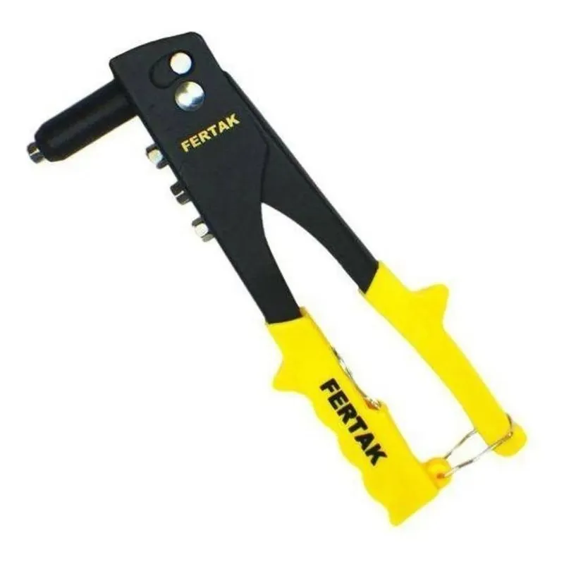 5x Alicate Rebitador Manual Alavanca 10 Pol. Fertak Tools 10
