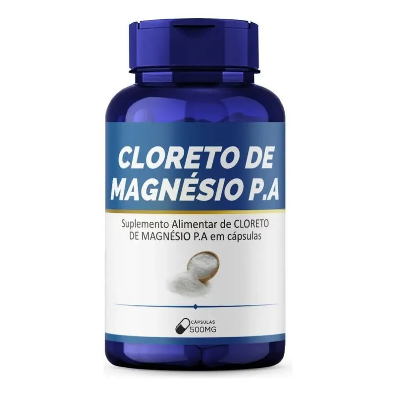 3x Cloreto De Magnésio 120 Cápsulas Com 250mg Biovittas Sabo