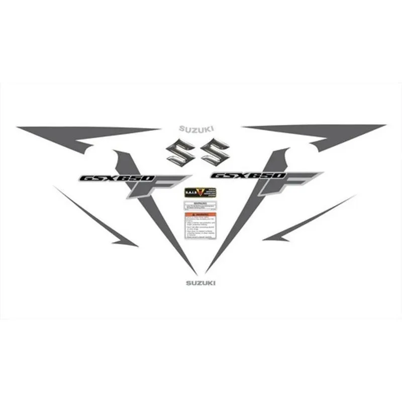 Adesivo Compatível Suzuki Gsx 650f Preta
