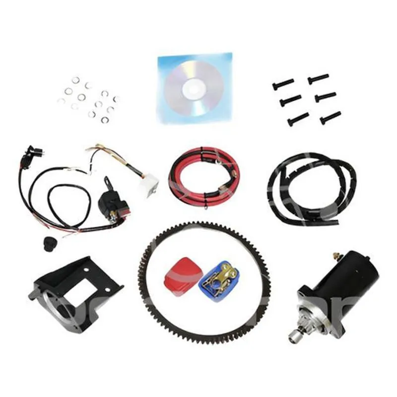 Kit Partida Elétrica Motor De Popa Mercury 15 Hp