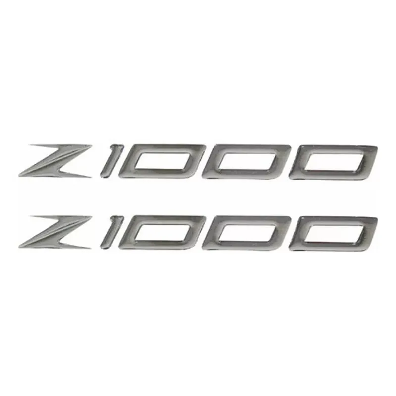Par Adesivo Compativel Kawasaki Z1000 Cromado Decorativo 23