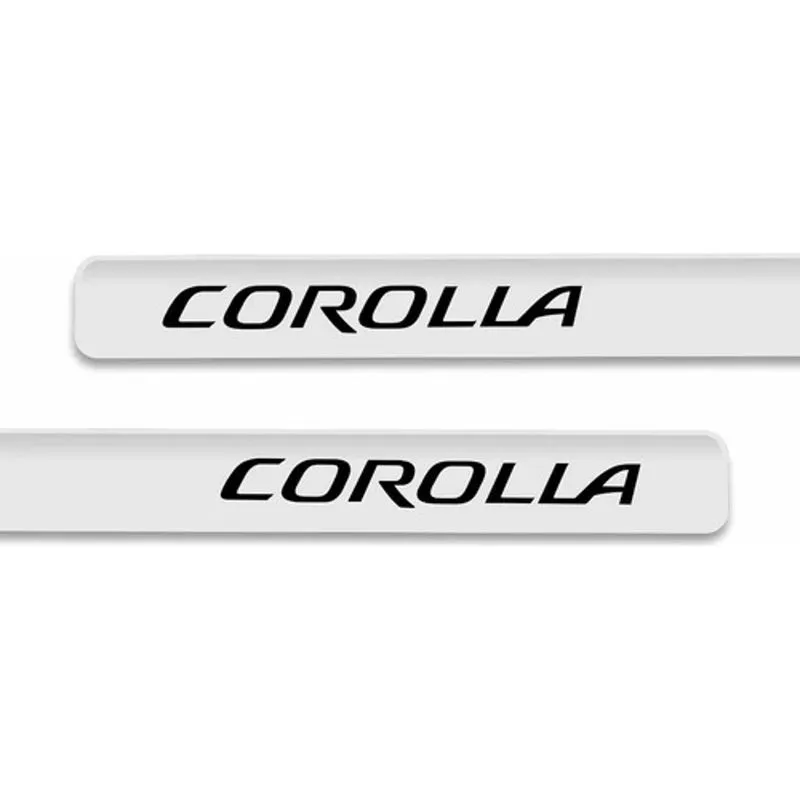 Par Escrita Friso Adesivo Lateral Toyota Corolla