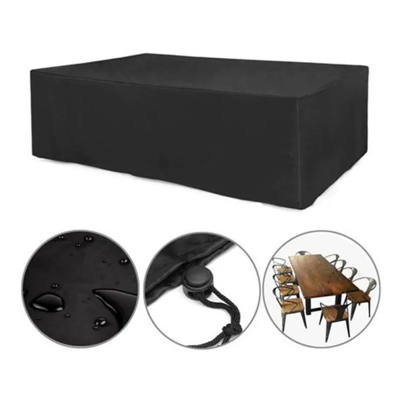 Capa Impermeável Para Mesa Retangular 200x160x70cm Bagun