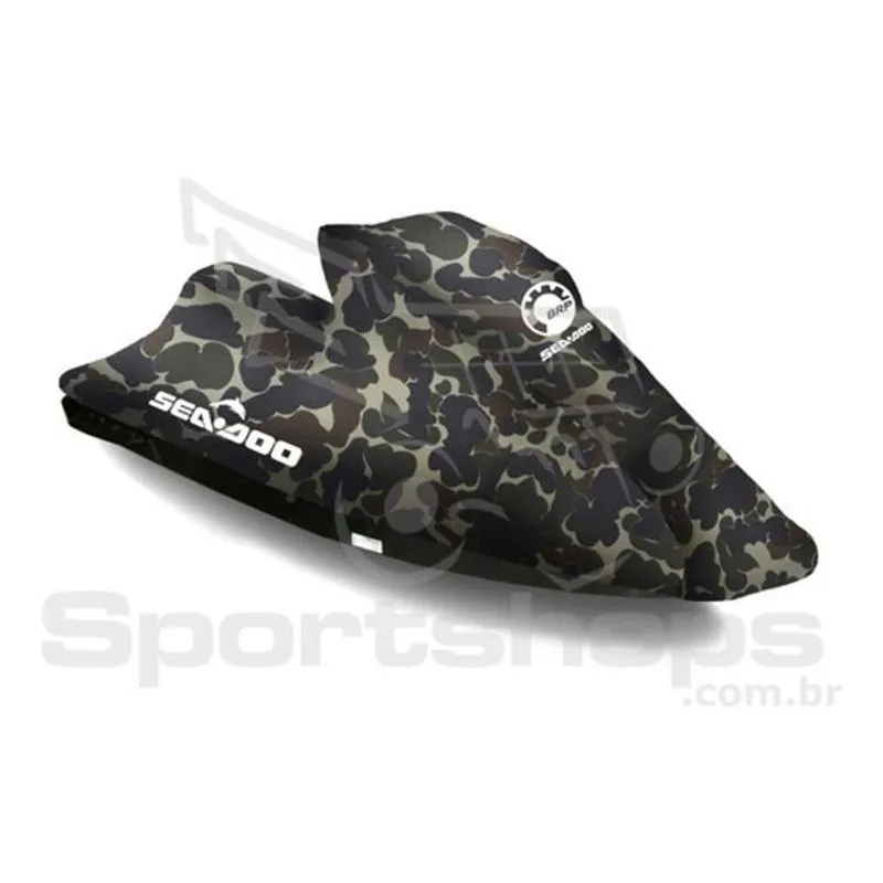 Capa Para Jet Ski Sea Doo Spark 2 Lugares - Camuflada