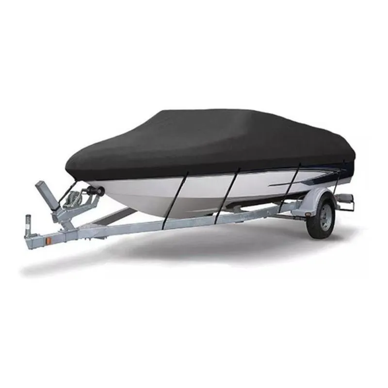 Capa Para Lancha Runner 5500 Capota Baixa - Rip Stop Preto