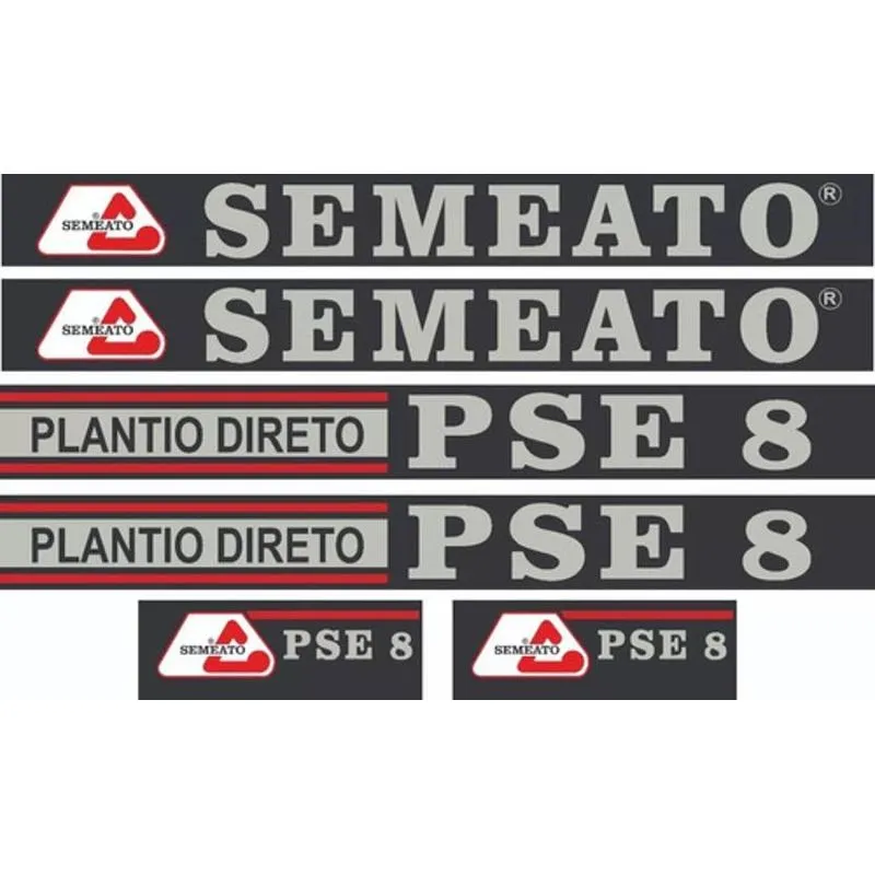 Kit Adesivo - Semeato Pse 8 Para Máquinas De Plantio