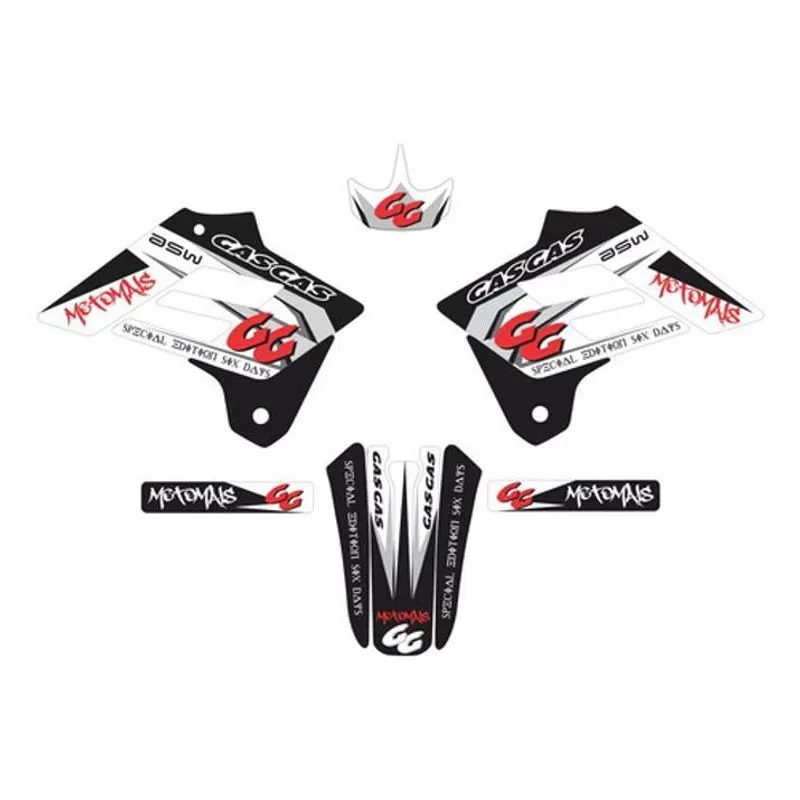 Kit Adesivo Moto Cross Trilha Gas Gas 250
