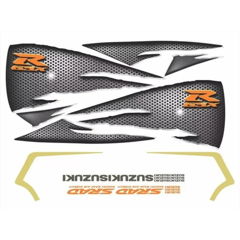 Kit Completo Adesivos Suzuki Gsxr 750 1998 Srad Moto Gsxrad