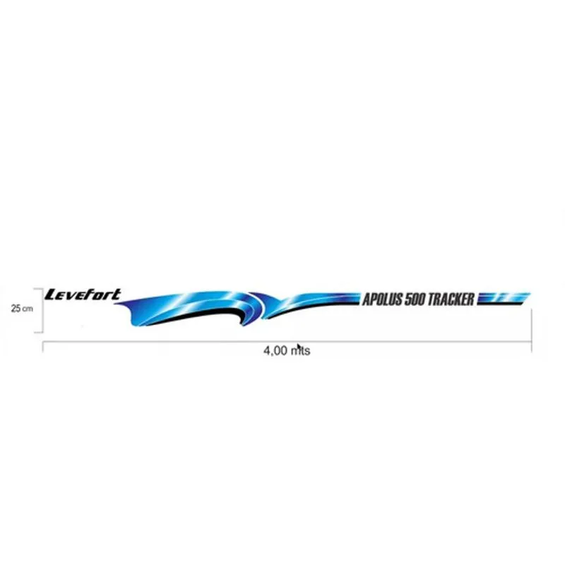 Kit Faixa Adesivo Barco Apolus 500 Tracker