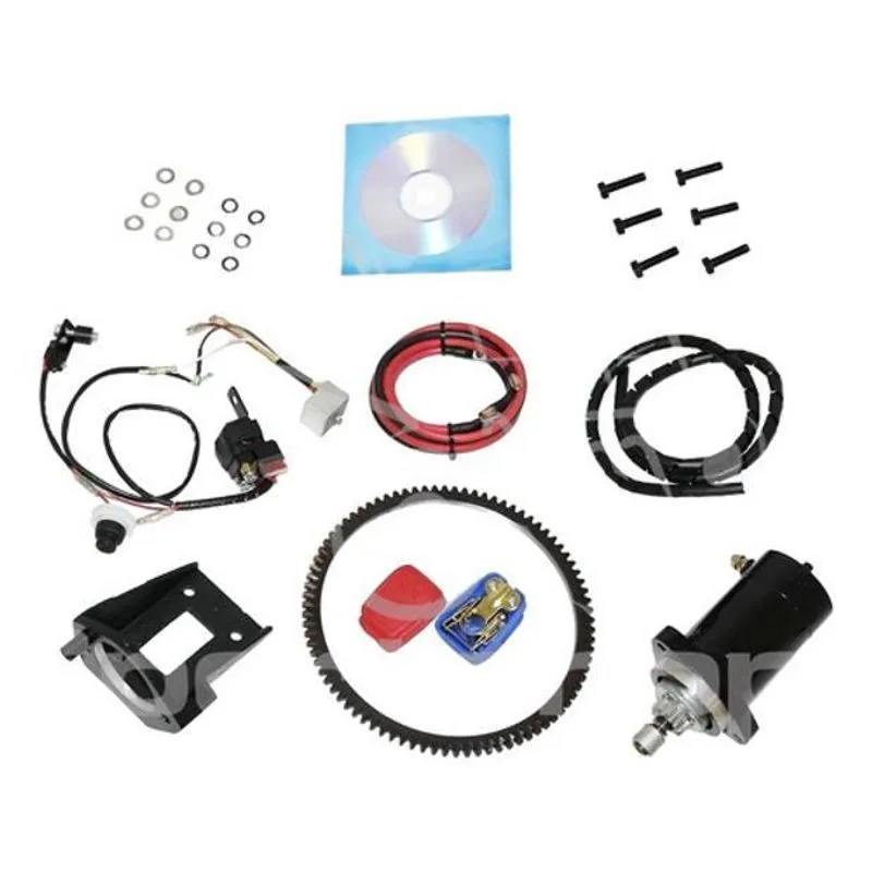 Kit Partida Elétrica Motor De Popa Suzuki 15 / 25 / 30 Hp