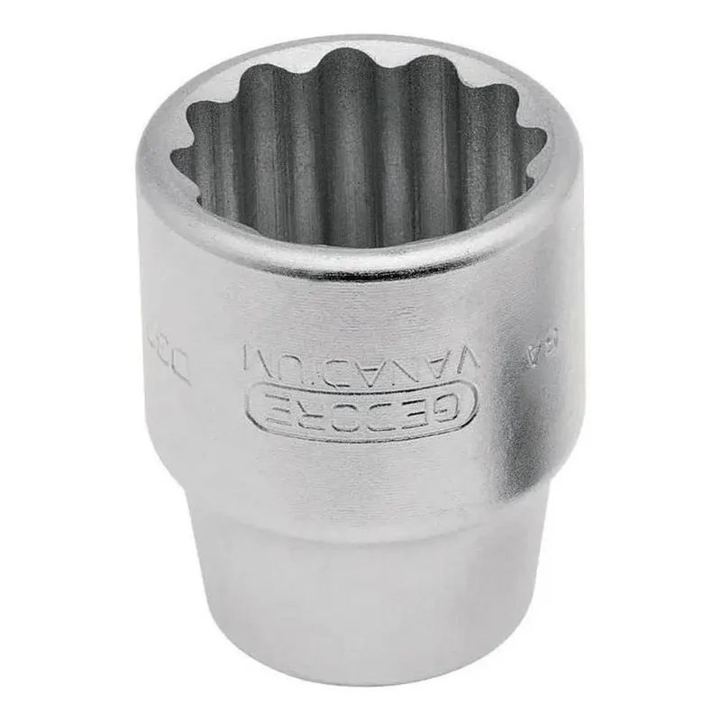 3x Soquete Estriado Manual Unit Drive 36mm Encaixe 3/4'' Ged
