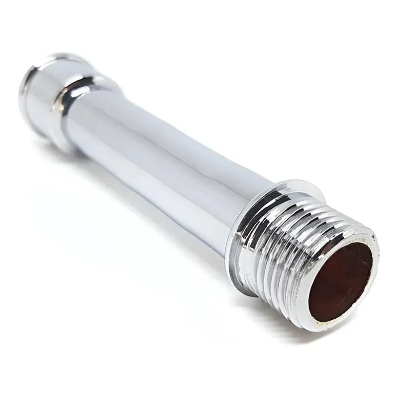 10x Extensor Cromado Prolongador Longo Torneira Chuveiro 1/