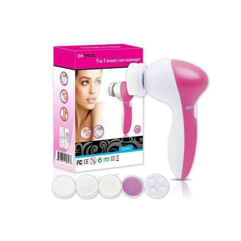 Massageador Facial E Corporal Limpeza De Pele 5 Em 1
