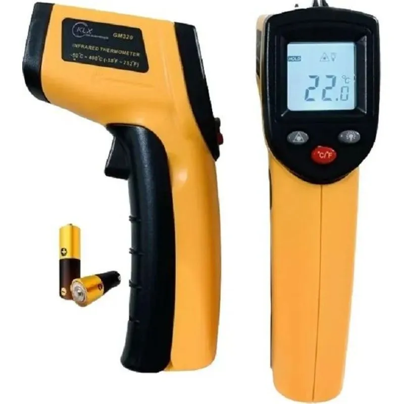 2x Termometro Laser Digital Industrial Temperatura -50 A 380