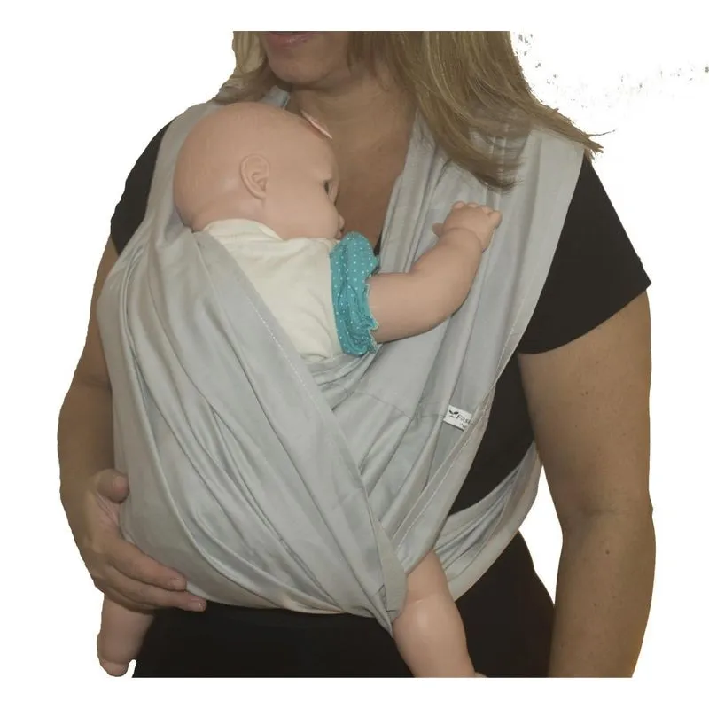 Fastsling Canguru Piêpaô Fast Wrap Sling Listras + Preto G
