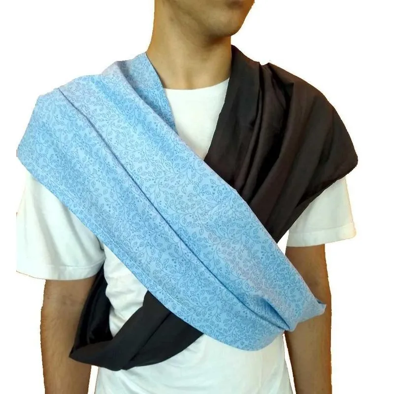Fastsling Canguru Piêpaô Fast Sling Composê Azul + Cinza Ch
