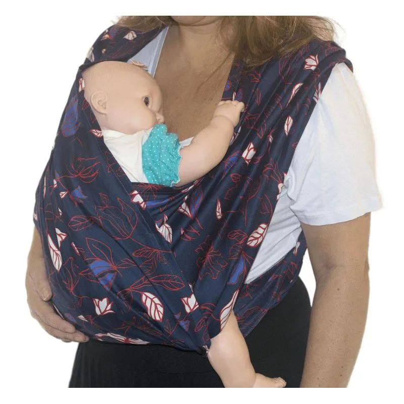 Fastsling Canguru Piêpaô Fast Sling Piepao Azul Floral M