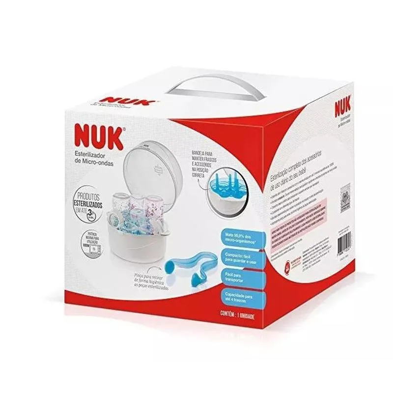 Esterilizador De Mamadeira Para Microondas Nuk