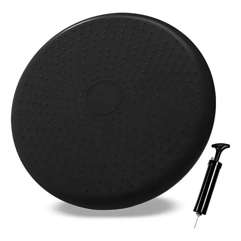Justgofit Disco Para Equilibrio 34cm Inflável Com Bomba Ench