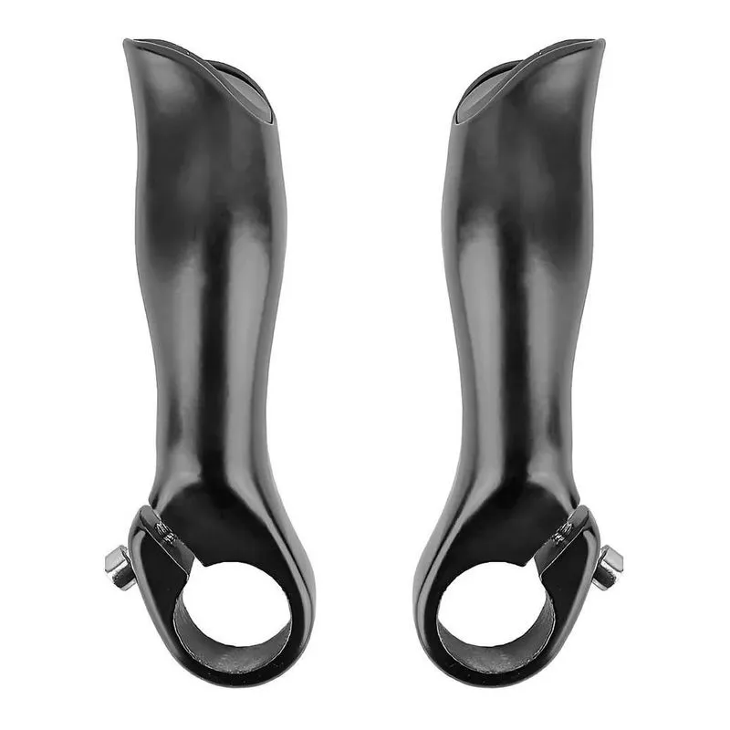 Chifre Bar End Apoio Guidão Hs Bike Mtb Alumínio Resistente