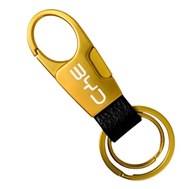 Chaveiro Para Byd Luxo Metal Dolphin, Song Plus B Dourado