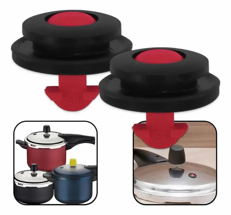 5x Kit 2 Válvulas De Segurança Panela De Pressão Tramontina