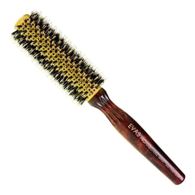 10x Escova Para Cabelo Evas De Alumínio Com Cerdas Mistas B