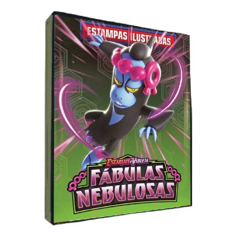 Fichario Album Fabulas Nebulosas p/ 900 Cartas Pokemon Cards
