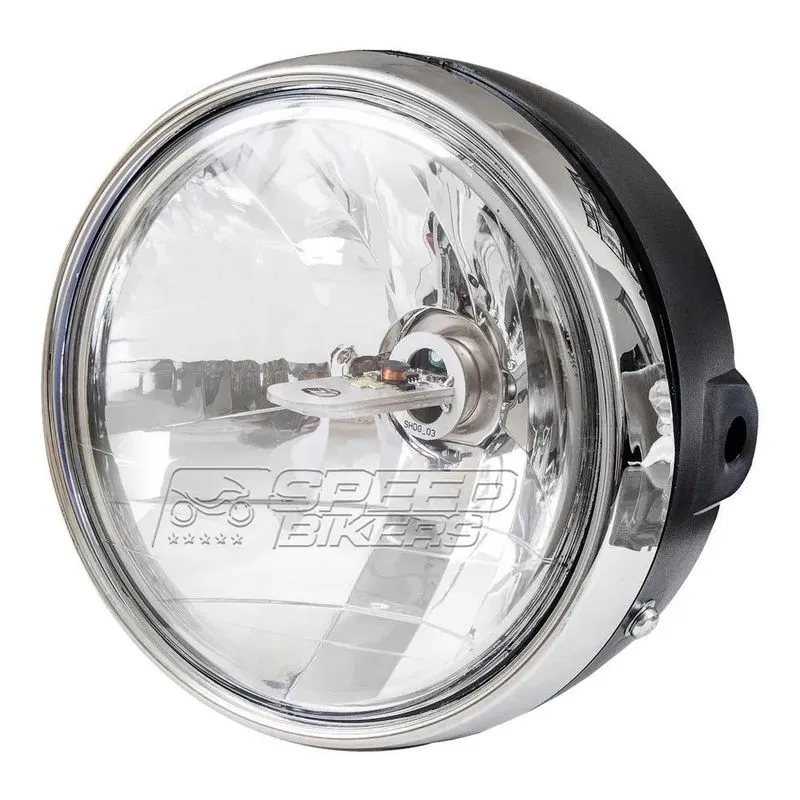 3x Farol Completo Twister Ate 2008 Com Lampada Led
