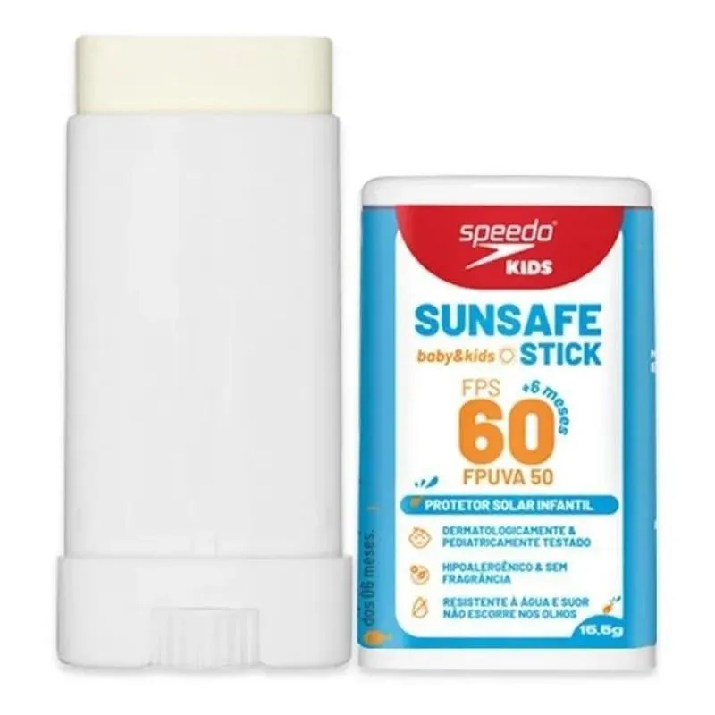 5x Protetor Solar Infantil Sunsafe Baby &amp; Kids Speedo 15,5g