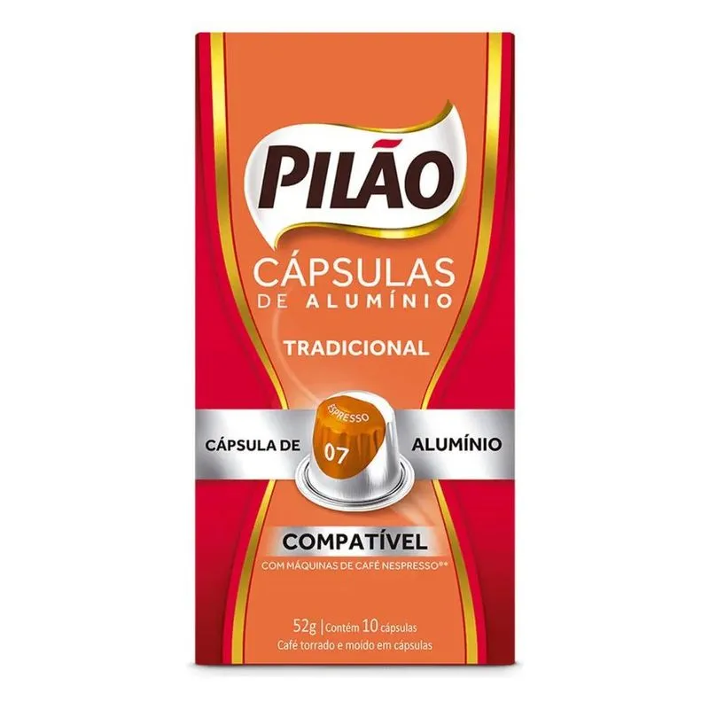 5x Pilão Cápsulas De Alumínio Espresso Tradicional - 10 -
