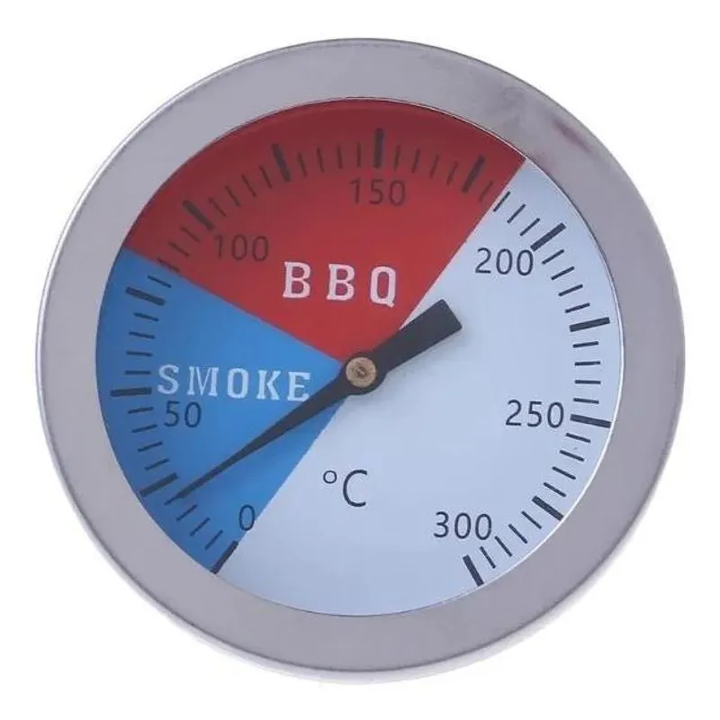 3x Termômetro Smoker Defumador E Forno Bbq.