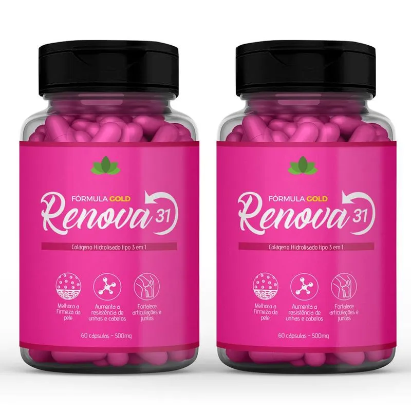 Renova 31 2 Potes Original Colageno