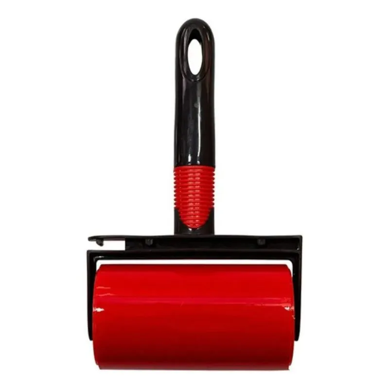 2x Powermaid Rolo Adesivo 11.6x20cm Preto E Vermelho