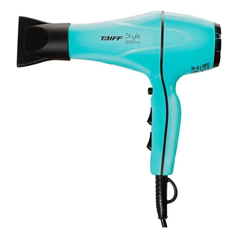 10x Secador De Cabelos Style Azul Tiffany 2000w Taiff