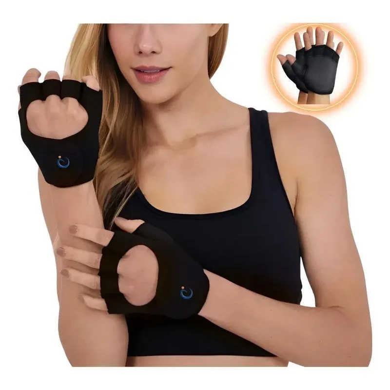 Luva Musculação Em Neoprene Materal De Alta Qualidade Preto G
